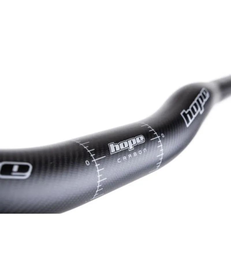 Hope Carbon Handlebar 31.8mm 20mm Rise 800mm Width Black-1